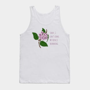 Hoya Bloom Plant Parent Design Tank Top